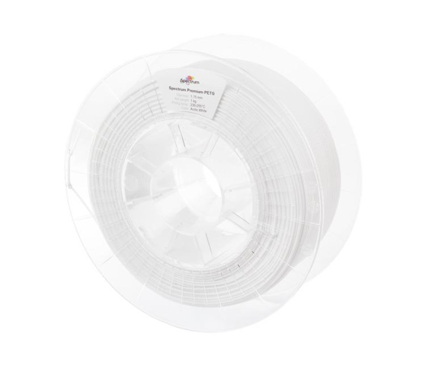 Spectrum Premium PET-G Artctic White 1kg - 486432 - zdjęcie